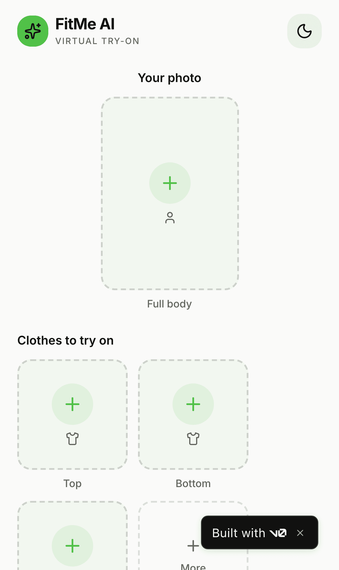 FitMe AI — мобильный Virtual Try-On одежды
